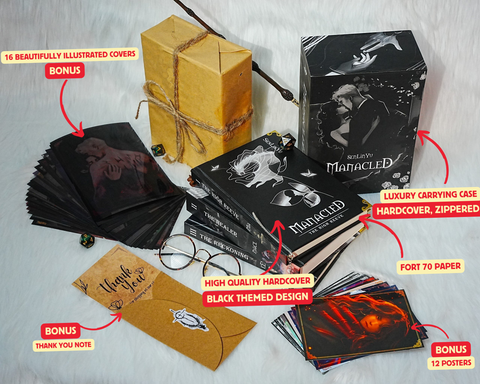 Book "Manacled BLACK edition 3 volumes"