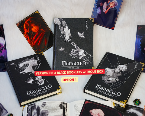 Book "Manacled BLACK edition 3 volumes"